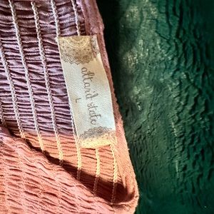 Altar’d State Dress. Size L runs like a M. Never worn. Color is pink/lavender